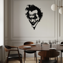 Joker Metal Wall Art - Iconic Villain Steel Silhouette for Bold Interiors - KAF469