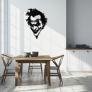 Joker Metal Wall Art - Iconic Villain Steel Silhouette for Bold Interiors - KAF469