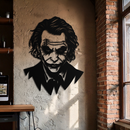 Joker Metal Wall Art - Iconic Villain Steel Silhouette for Bold Interiors- KAF474