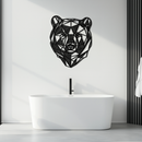Bear Metal Wall Art - Wild Animal Steel Silhouette for Nature-Inspired Decor- KAF475