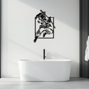 Yasuo Sword Silhouette Metal Wall Art - League of Legends-Inspired Steel Decor- KAF486