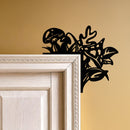Mushroom Door Corner Metal Wall Art – Whimsical Nature-Themed Metal Decor-KAF608