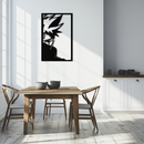 Naruto Inspired Metal Wall Art – Minimalist Ninja Silhouette Panel- KAF624