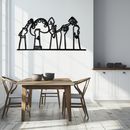 Paint Brushes Metal Wall Art – Creative Studio Decor for Artists and Art Lovers- KAF652