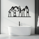 Paint Brushes Metal Wall Art – Creative Studio Decor for Artists and Art Lovers- KAF652