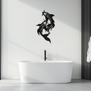 Dual Fish Metal Wall Art – Nature-Inspired Aquatic Silhouette for Modern Interiors- KAF653