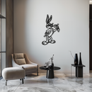 Bugs Bunny Metal Wall Art – Iconic Cartoon Character Silhouette for Fans- KAF660