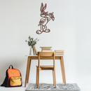 Bugs Bunny Metal Wall Art – Iconic Cartoon Character Silhouette for Fans- KAF660
