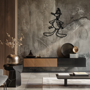 Daffy Duck Metal Wall Art – Classic Cartoon Character Silhouette for Fans- KAF663