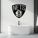 Brooklyn Nets Logo Silhouette Metal Wall Art – Modern Sports-Inspired Decor - KAF669