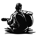Guitar Boy Metal Wall Art – Musical Silhouette Design for Kids’ Rooms and Music Corners- KAF697