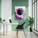 Abstract Colorful Void Swirl – Vibrant UV Glass Wall Art with 3D Paint Effect-KAFCD079
