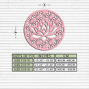 Pink Lotus Flower Metal Wall Art – Elegant Spiritual Bloom Design - KAFGP006