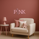 Pink Panther Metal Wall Art – Iconic Character with PINK Typography - KAFGP013