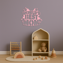 Pink World’s Best Mom Metal Wall Art – Star Design Mother’s Day Gift - KAFGP015