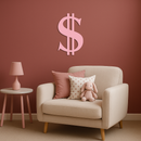 Dollar Sign Metal Wall Art – Money Symbol Modern Decor - KAFGP027