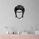 Frida Kahlo Silhouette Metal Wall Art – Iconic Feminine Artistic Home Decor - KAFGP032