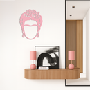 Frida Kahlo Silhouette Metal Wall Art – Iconic Feminine Artistic Home Decor - KAFGP032