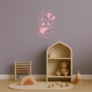 Hello Kitty Hat Labubu Metal Wall Art – Cute Cartoon Character Design - KAFGP051