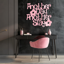Another Day Another Slay Metal Wall Art – Motivational Quote Decor - KAFGP085