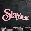 Slay Metal Wall Art – Heart Sunglasses Statement Design - KAFGP107