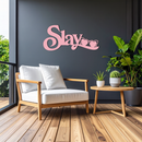 Slay Metal Wall Art – Heart Sunglasses Statement Design - KAFGP107