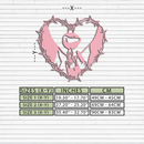Heart Flame Metal Wall Art – Lips and Lighter Design with Barbed Wire Heart - KAFGP133