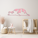 Minimalist Cow Silhouette Metal Wall Art – Farmhouse Animal Decor - KAFGP134