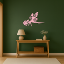 Enchanted Fairy on Flower Metal Wall Art – Garden & Outdoor Decor - KAFGP137