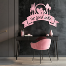 For Food Sake Metal Wall Art – Modern Kitchen & Dining Room Decor - KAFGP139