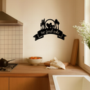 For Food Sake Metal Wall Art – Modern Kitchen & Dining Room Decor - KAFGP139