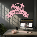 For Food Sake Metal Wall Art – Modern Kitchen & Dining Room Decor - KAFGP139