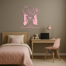Book Lover Woman Silhouette Metal Wall Art – Reading & Knowledge Inspired Home Decor - KAFGP149