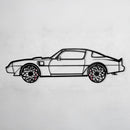 1979 Pontiac Trans Am Metal Wall Art – Spinning Wheel Edition-KAFMEKA001
