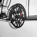 Audi S4 Wall Art – Steel Silhouette with Spinning Wheels -KAFMEKA011