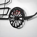 1964 Ford Mustang Wall Art – Classic Steel Silhouette with Spinning Wheels-KAFMEKA025