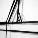 1972 Ford Bronco Wall Art – Classic 4x4 Steel Silhouette with Spinning Wheels-KAFMEKA026