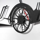 Lamborghini Wall Art – Exotic Supercar Steel Silhouette with Spinning Wheels-KAFMEKA030