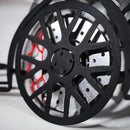 McLaren Wall Art – Exotic Supercar Steel Silhouette with Spinning Wheels-KAFMEKA031
