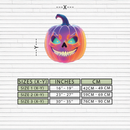Pumpkin Metal Wall Art – Halloween Jack-o'-Lantern Decor-KAFUVM027