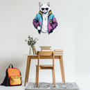 Street Style Cat Metal Wall Art – Cool Urban Decor-KAFUVM028