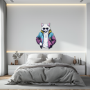 Street Style Cat Metal Wall Art – Cool Urban Decor-KAFUVM028