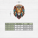 Regal Lion Metal Wall Art – Tribal Vibes, Fierce Style-KAFUVM029