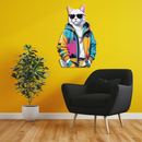 Cool Cat Metal Wall Art – Urban Street Style Decor-KAFUVM033