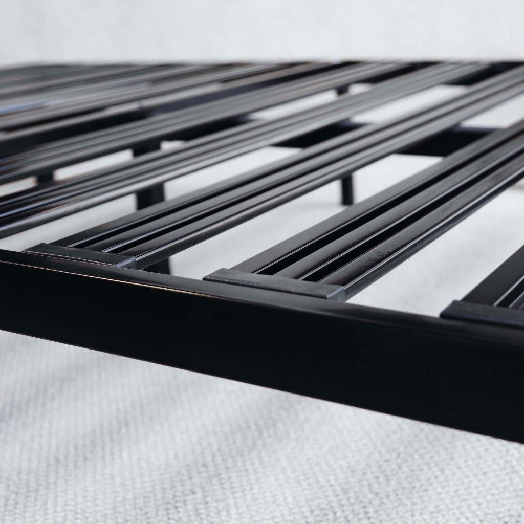 King Metal Platform Bed Frame with Heavy Duty Slats, photo 3 of 3