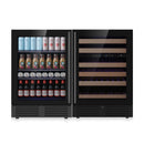 48-Inch Triple-Zone Wine & Beverage Center by KingsBottle.com