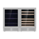 48-Inch Triple-Zone Wine & Beverage Center by KingsBottle.com