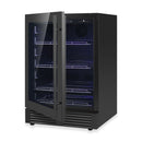 24 Inch Under Counter LOW-E Glass Door Beer Fridge