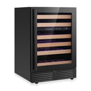 24-Inch Under-Counter Dual Zone Wine Cooler with Low-E Glass Door