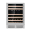 24-Inch Under-Counter Dual Zone Wine Cooler with Low-E Glass Door by KingsBottle.com